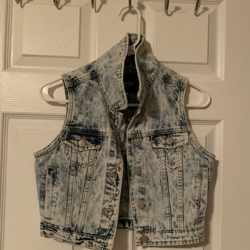 Denim vest